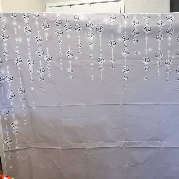 Glitter Diamonds Photo Backdrop 7’x5’ - Picture 2 of 4